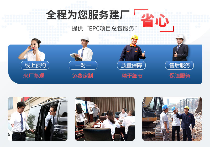 紅星機(jī)器全程為您服務(wù)建廠，讓您更省心