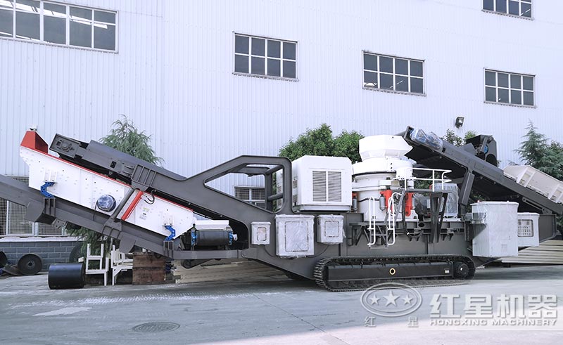移動破碎機設(shè)備廠區(qū)圖