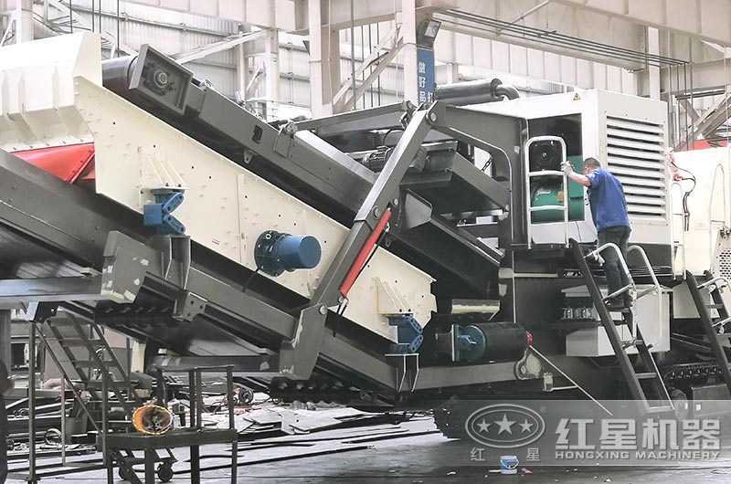 移動振動篩分機(jī)
