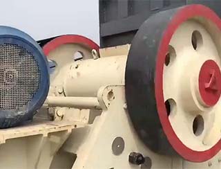 HDX德版連體顎式破碎機(jī)現(xiàn)場