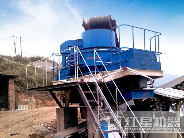 HVI、TK、HX制砂機現(xiàn)場作業(yè)圖