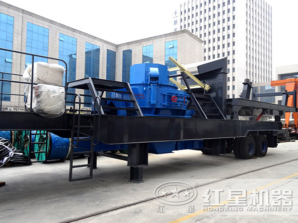 時產(chǎn)120噸HX3S1848T71車載打沙機(jī)