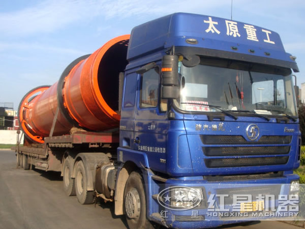 小型煤泥干燥機設備發(fā)貨圖