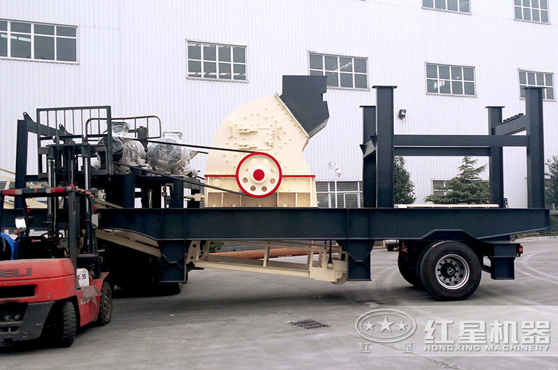 小型簡(jiǎn)易式車(chē)載移動(dòng)破碎機(jī)