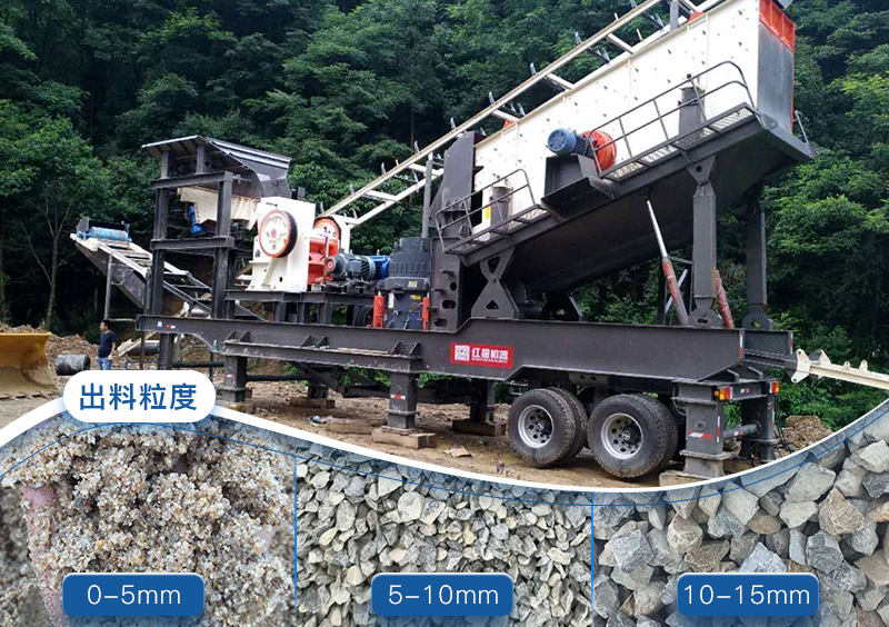 四合一小型車(chē)載移動(dòng)破碎機(jī)