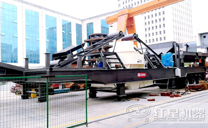 移動小型制砂機(jī)圖